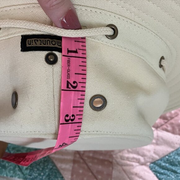 NWT Misty Mountain Activewear Boonie Hat Wide Brim 100% Cotton XL Beige - Picture 9 of 12